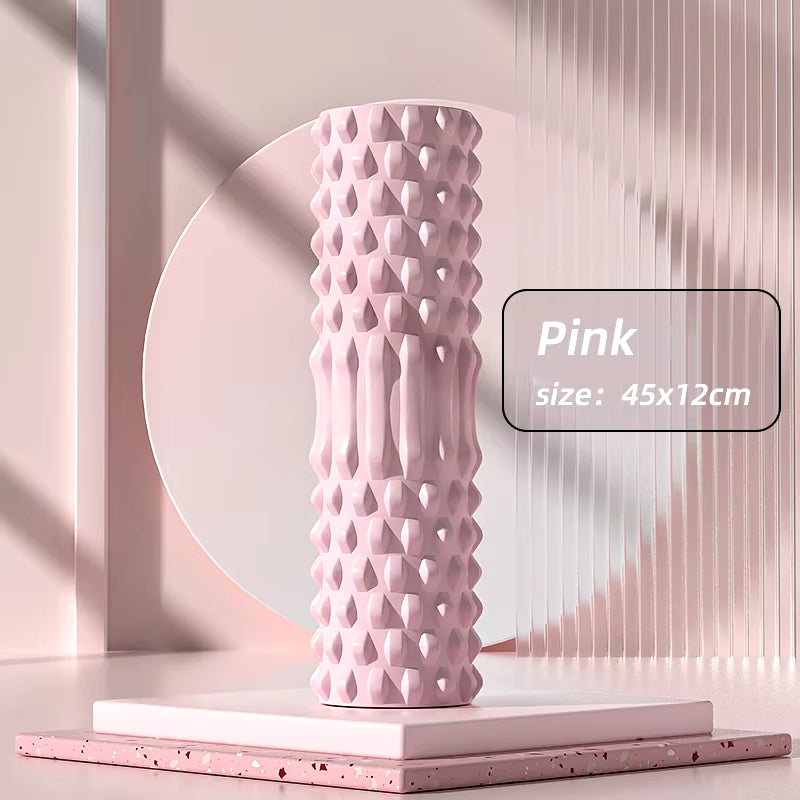 High-Density Back Foam Roller for Back Pain Relief & Muscle Recovery in Legs & Arms