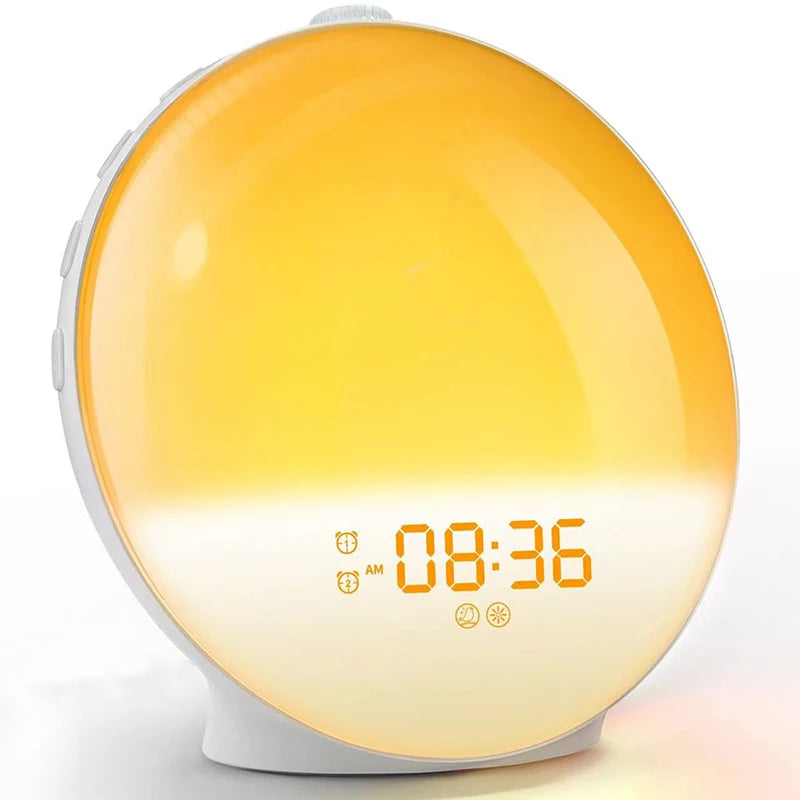 Wake up Light Alarm Clock Sunrise/Sunset Simulation