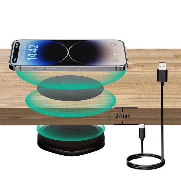 Invisible Under Table Charger