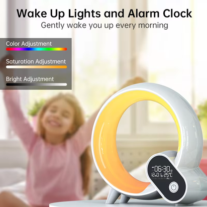 Smart Q Wake up Light Ambient Light and Wake-Up Night Light