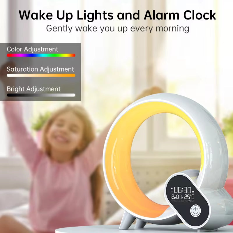 Smart Q Wake up Light Ambient Light and Wake-Up Night Light