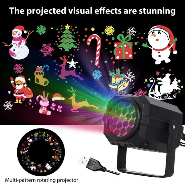 Festive Glow Projector Lights
