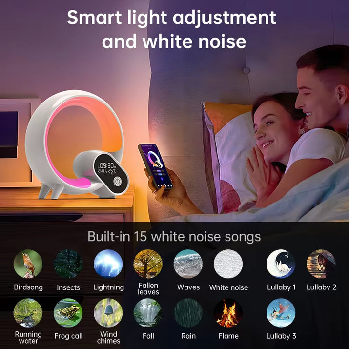 Smart Q Wake up Light Ambient Light and Wake-Up Night Light