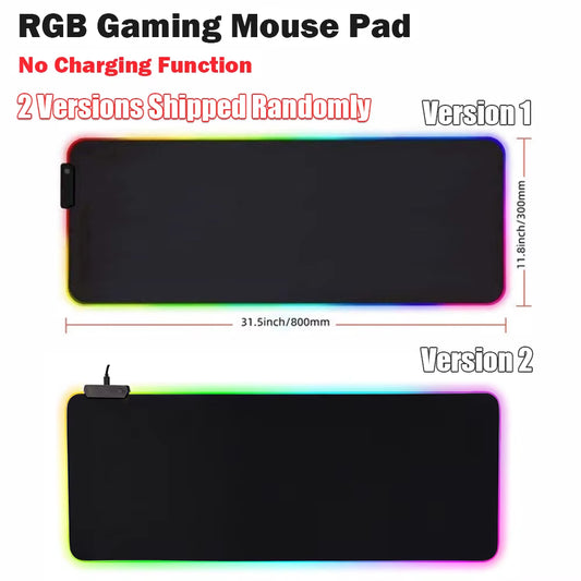 Wireless Charging Luminous Mouse Pad Charger