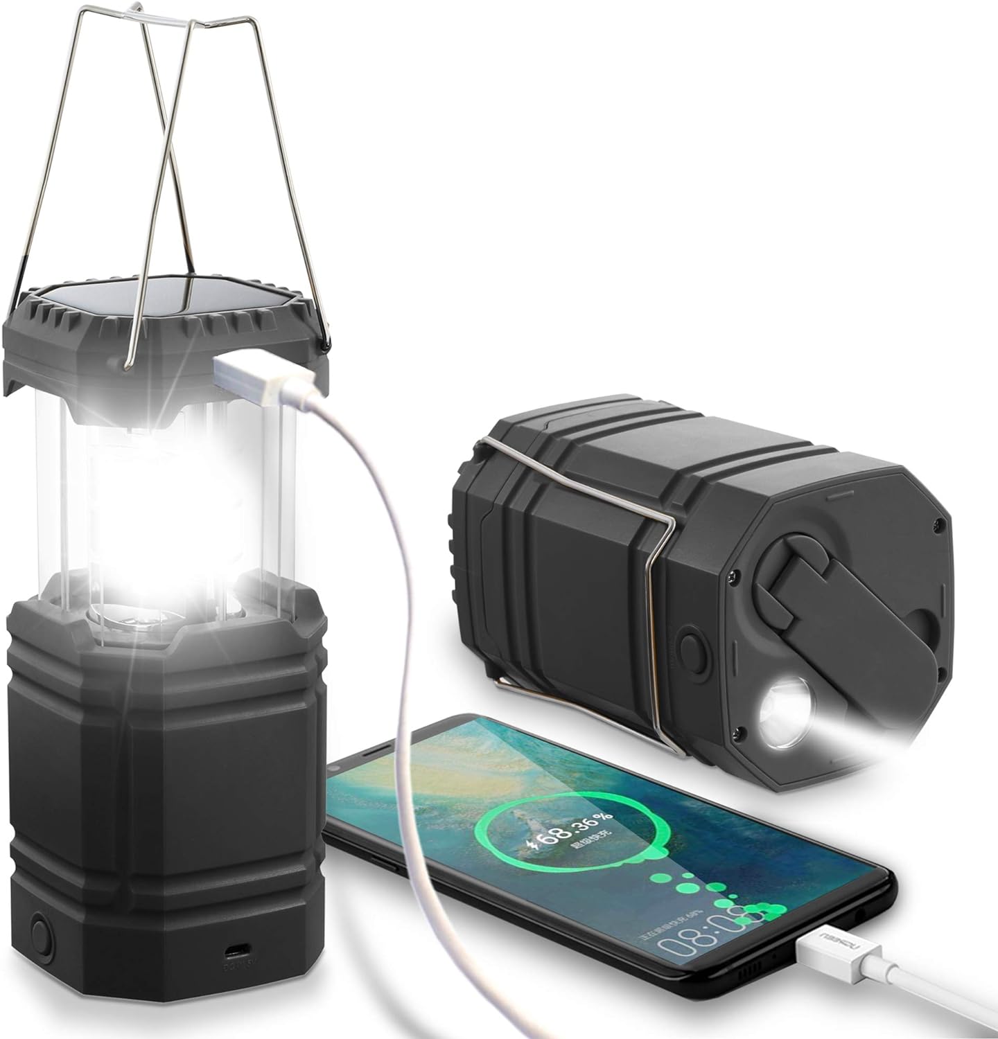 The Ultimate Solar Powered Survival LED Lantern