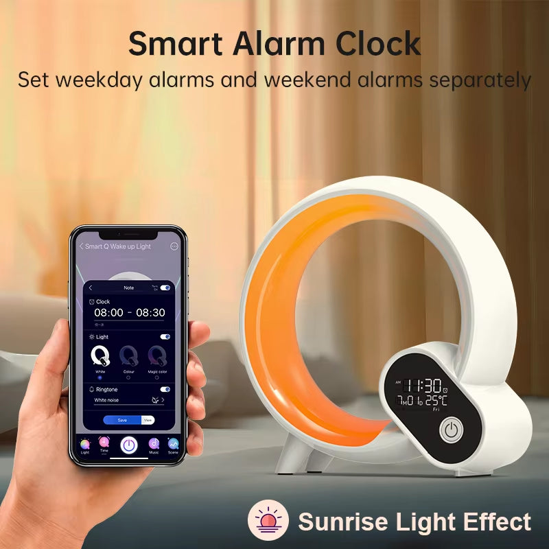 Smart Q Wake up Light Ambient Light and Wake-Up Night Light