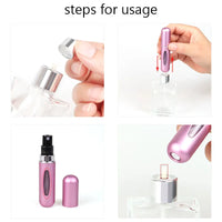 5Ml Perfume Refill Bottle Portable Mini Refillable Spray Jars 
