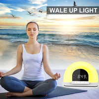 Wake up Light Alarm Clock with Intelligent Night Light, Sunrise/Sunset Smart Life