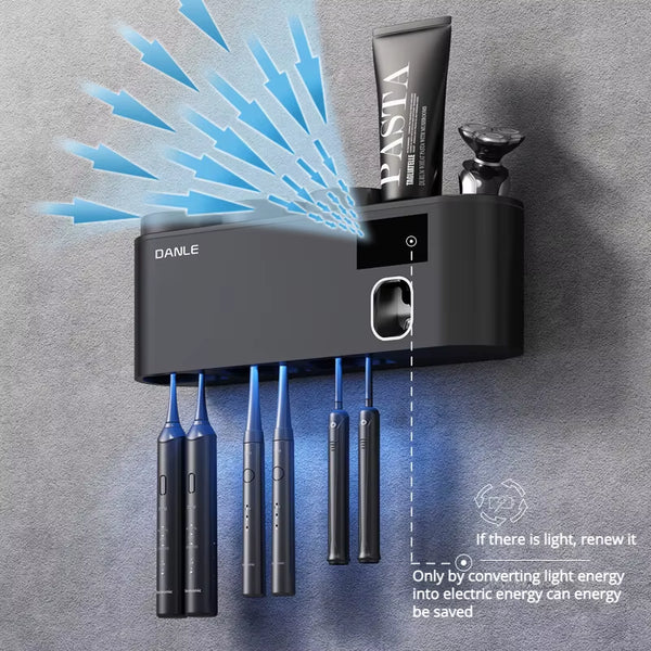 Easy Wall Toothbrush Organizer