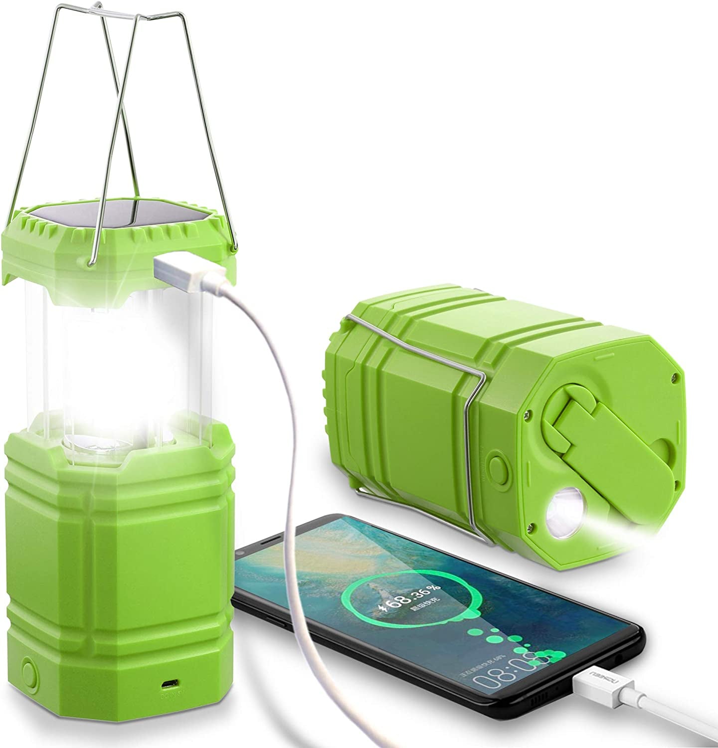 The Ultimate Solar Powered Survival LED Lantern